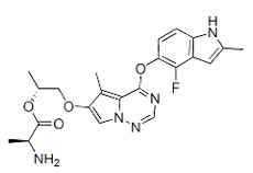 Brivanib alaninate (BMS-582664)结构式