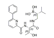 CEP-18770(Delanzomib)结构式