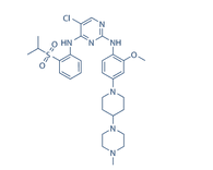 TAE684 (NVP-TAE684)结构式