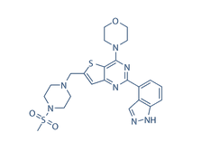 Pictilisib(GDC0941)结构式