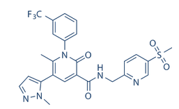 Avelestat (AZD9668)结构式