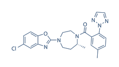 Suvorexant (MK-4305)结构式