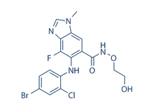 Selumetinib (AZD6244)结构式