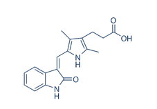 TSU-68 (SU6668, Orantinib)结构式
