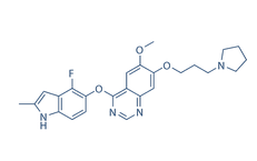 Cediranib (AZD2171)结构式