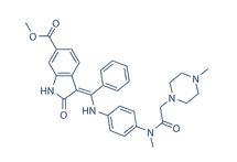 Nintedanib (BIBF 1120)结构式