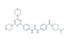 Gedatolisib（PF-05212384 ,PKI-587)结构式