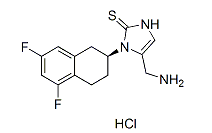 Nepicastat (SYN-117) HCl结构式