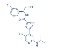 Ulixertinib(BVD-523,VRT752271)结构式