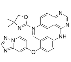 Irbinitinib（ARRY380)结构式