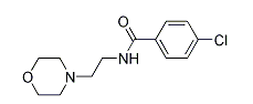 Moclobemide(Ro 111163)结构式