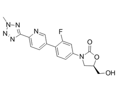 Torezolid (TR-701; tedizolid)结构式