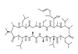 Cyclosporin H结构式