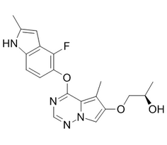 Brivanib(BMS540215)结构式