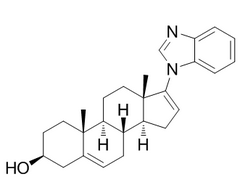 TOK-001 (VN/124-1; Galeterone)结构式