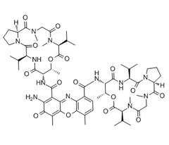 Dactinomycin D结构式