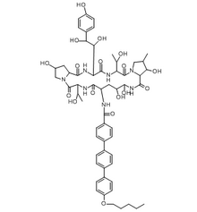 Anidulafungin结构式