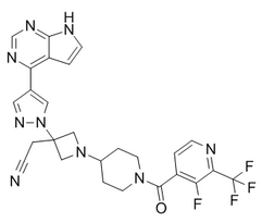 Itacitinib (INCB039110)结构式