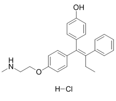 Endoxifen (E-型异构体)结构式