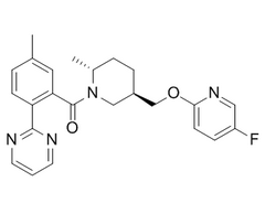MK-6096(Filorexant)结构式