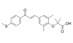 Elafibranor (GFT505)结构式