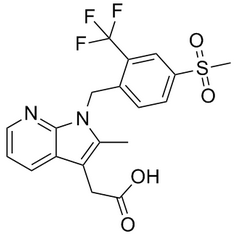 Fevipiprant(QAW039)结构式