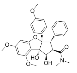 Rocaglamide结构式