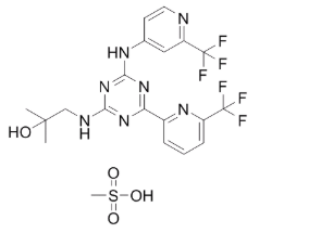 Enasidenib mesylate结构式
