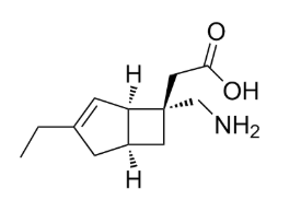 Mirogabalin结构式