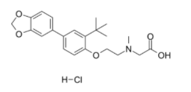 LY2365109 HCl结构式