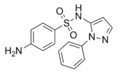 Sulfaphenazole结构式